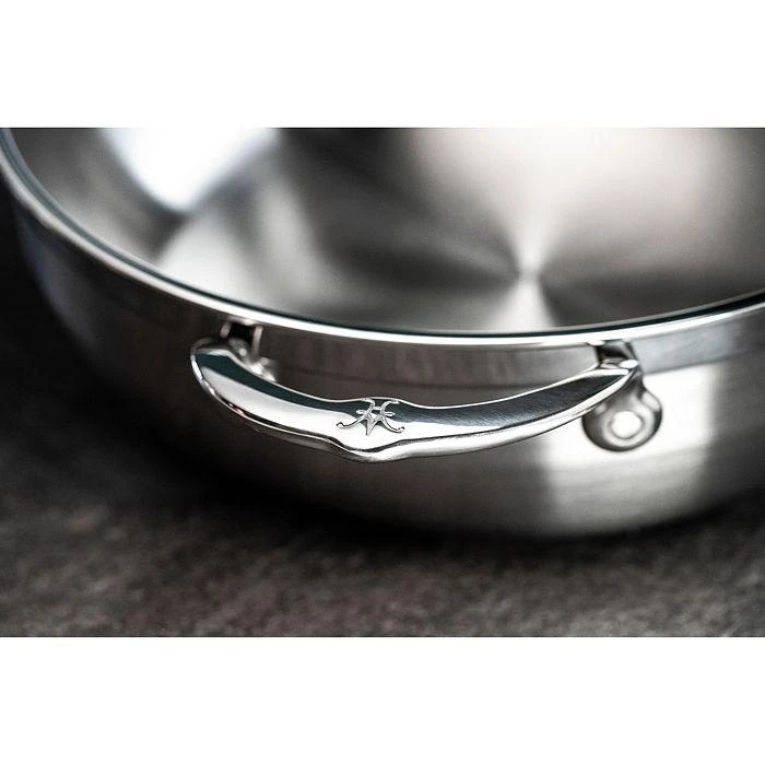 商品Hestan|ProBond® Forged 5-Quart Professional Clad Stainless Steel Essential Pan with Lid,价格¥1667,第3张图片详细描述