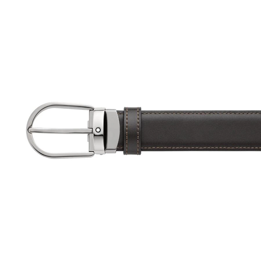 商品MontBlanc|Horseshoe Buckle Reversible Belt,价格¥1675,第3张图片详细描述
