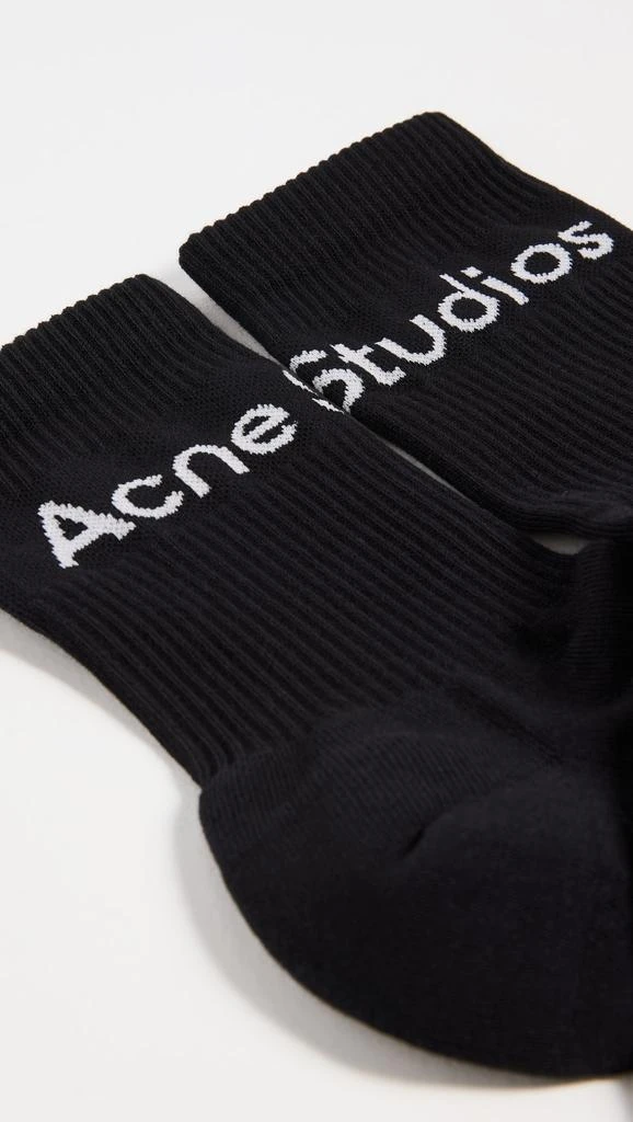 商品Acne Studios|Acne Studios 徽标袜子,价格¥374,第2张图片详细描述