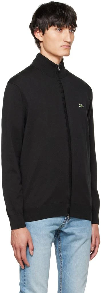 商品Lacoste|Black Zip-Up Sweater,价格¥620,第2张图片详细描述