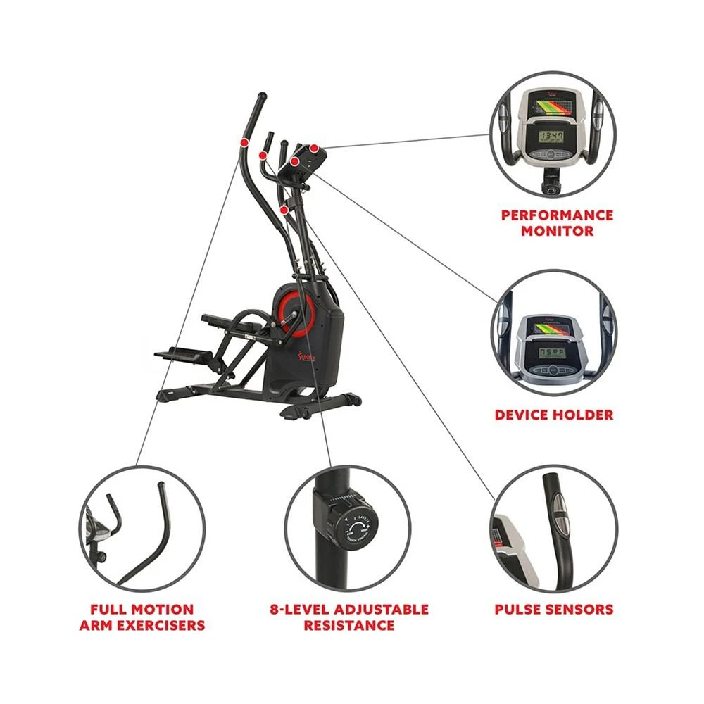 商品Sunny Health & Fitness|SF-E3919 Premium Cardio Climber,价格¥5819,第3张图片详细描述