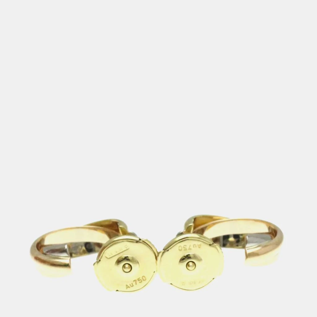 Cartier 18K Yellow, Rose, White Gold Trinity Earring 商品