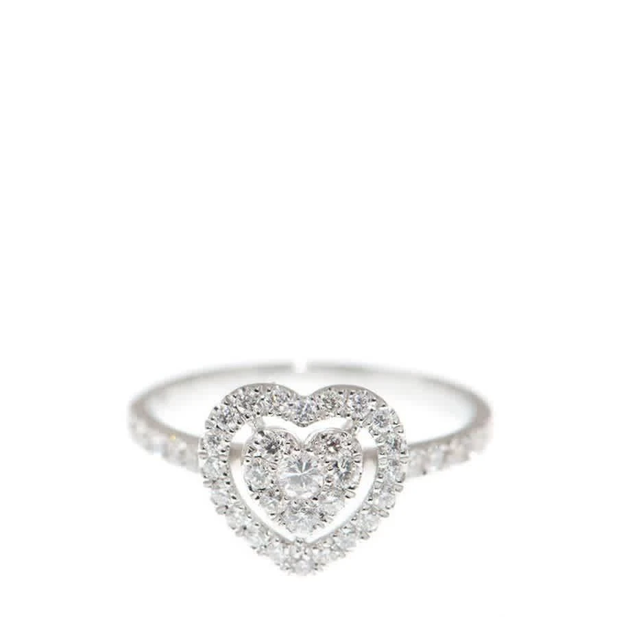 商品J Collection|New J Collection Fine Jewellery Ring W / Diamond40 Rddi 0.68 Ct18kw 2.71 Gm 18kt White Gold Silver,价格¥11437,第2张图片详细描述
