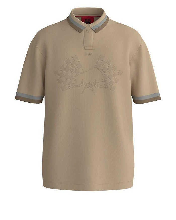 商品Hugo Boss|Ducheck Graphic Polo Shirt,价格¥734,第1张图片详细描述