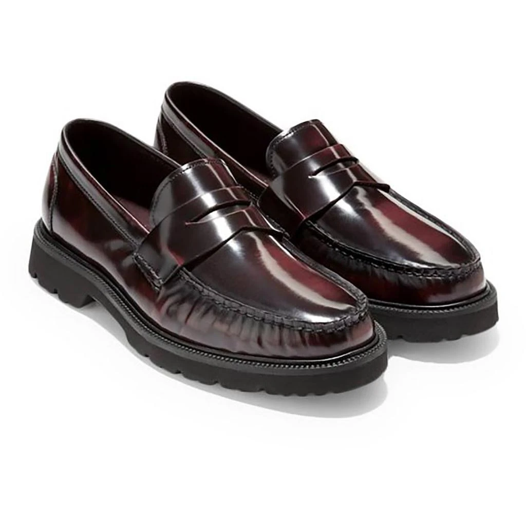 商品Cole Haan|Cole Haan Mens American Class Leather Slip On Loafers,价格¥697,第1张图片