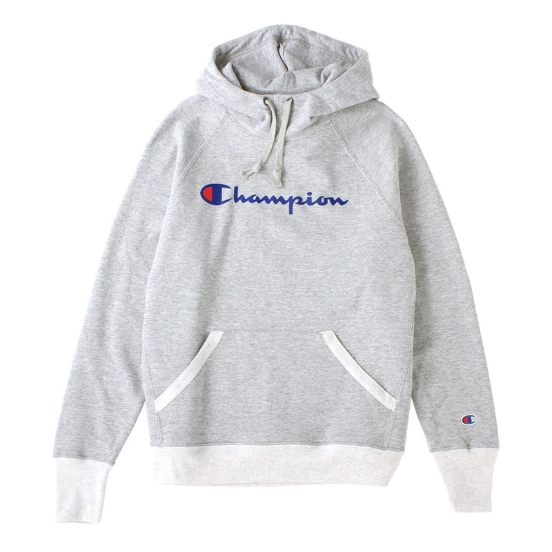 商品CHAMPION|Champion 女士灰色连帽卫衣 GF934-Y08113-V6B,价格¥218,第1张图片