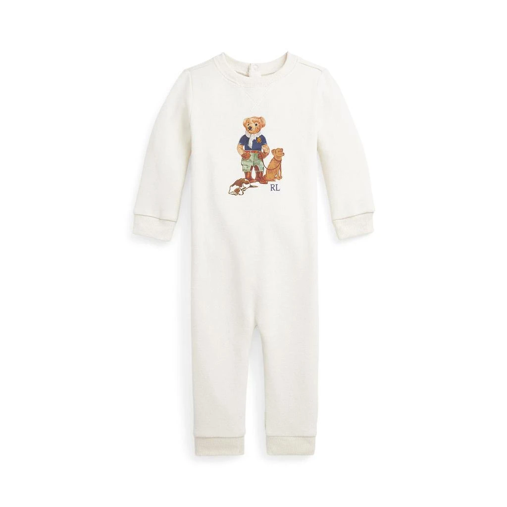商品Ralph Lauren|Polo Bear Fleece Coverall (Infant),价格¥369,第1张图片