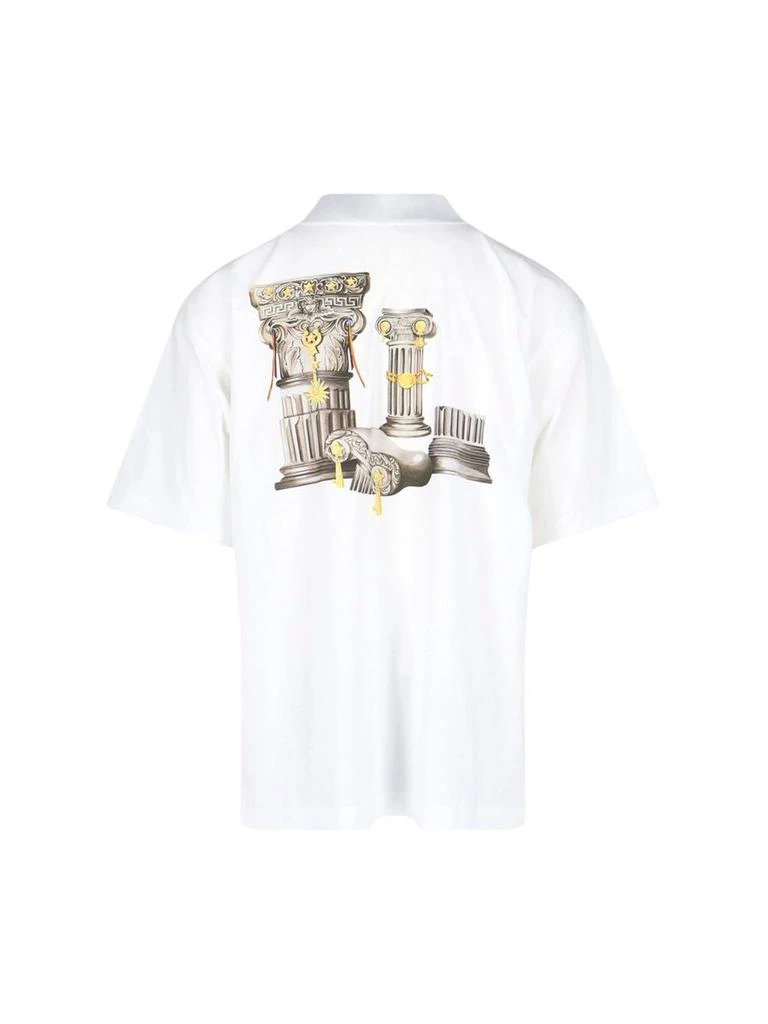 商品Versace|Versace The Column Print T-Shirt,价格¥2048,第2张图片详细描述