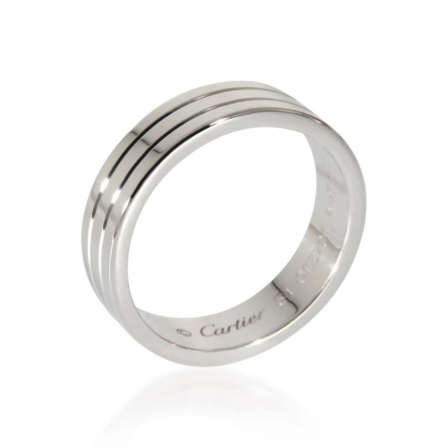 商品[二手商品] Cartier|Pre-Owned Cartier Vendome Louis Cartier Wedding Band in 18K White Gold,价格¥10687,第1张图片