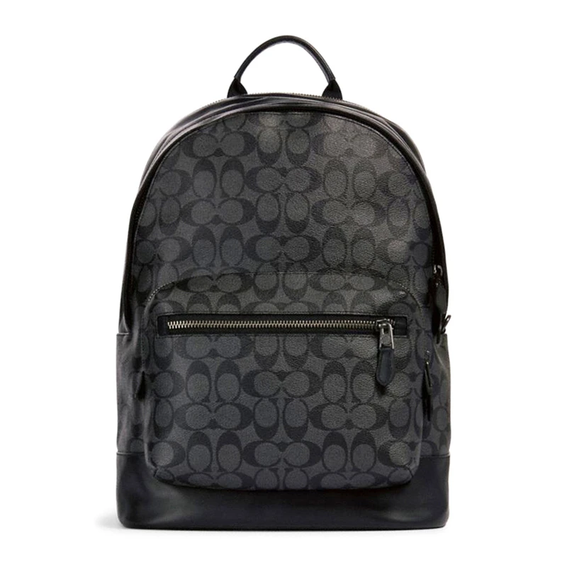 商品Coach|COACH 男士哑光黑色双肩包 F2736QBAF4,价格¥2327,第1张图片