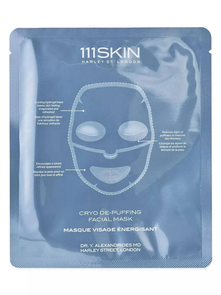 商品111skin|Cryo De-Puffing 5-Piece Facial Mask Set,价格¥1025,第2张图片详细描述