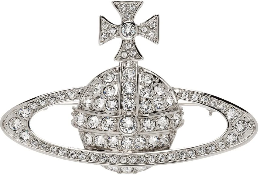 商品Vivienne Westwood|Silver Bas Relief Brooch,价格¥1463,第1张图片