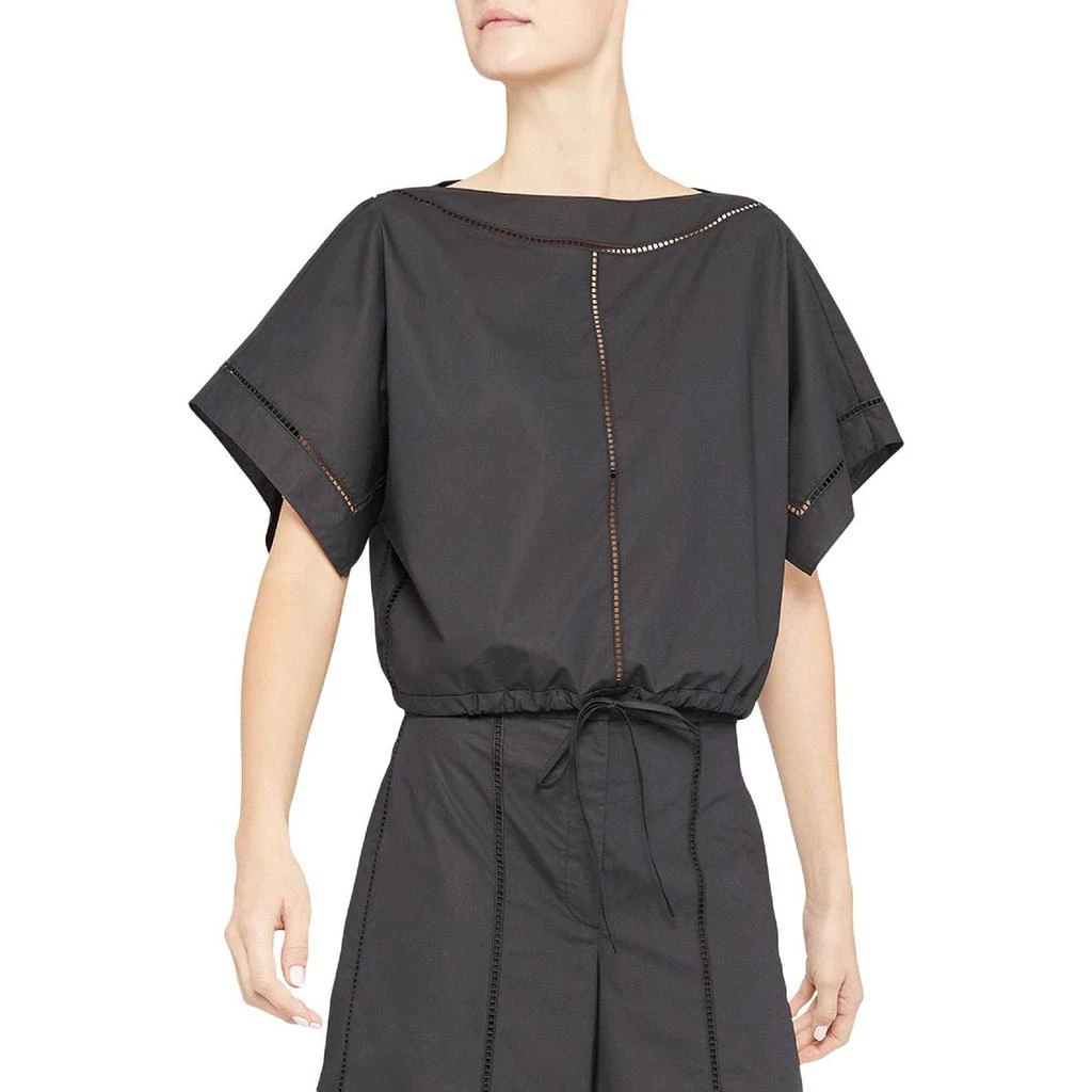 商品Theory|Theory Womens Ladder Stitch Drawstring Blouse,价格¥427,第1张图片