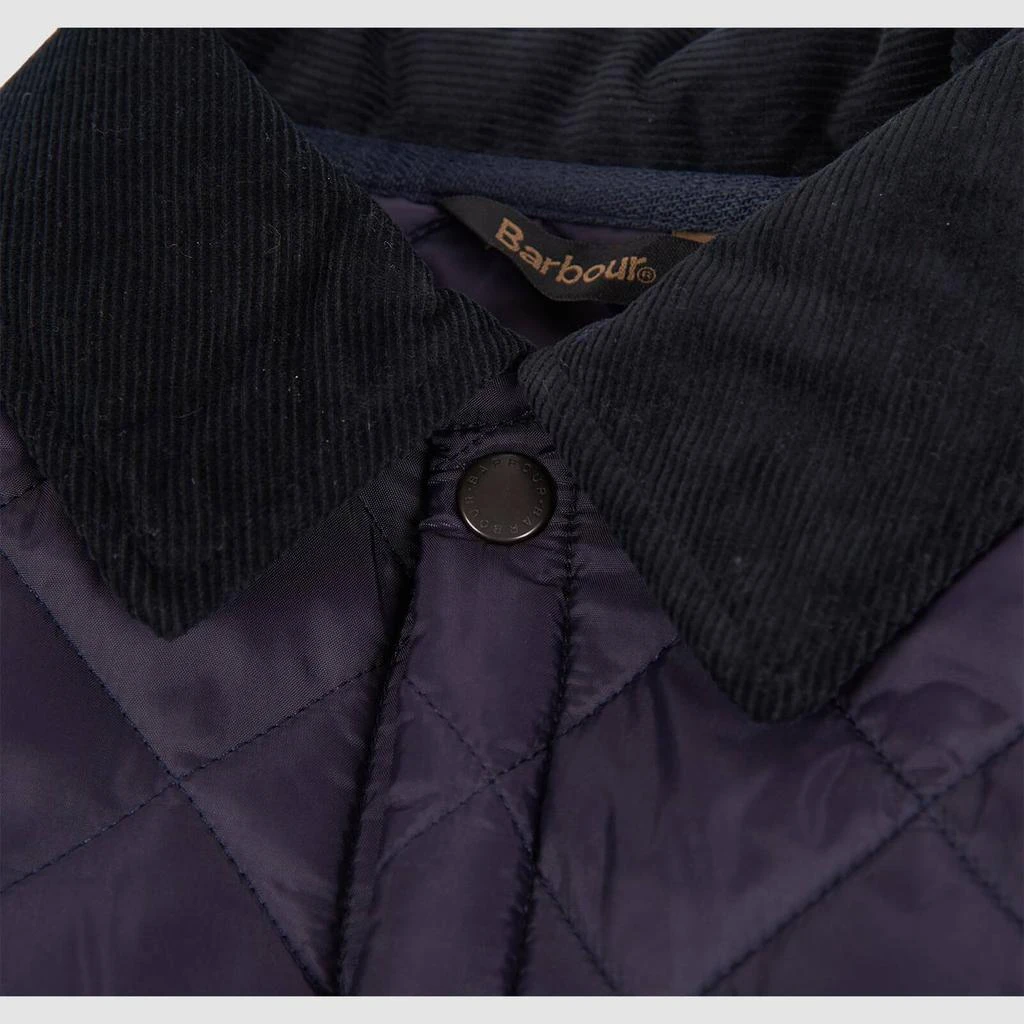 商品Barbour|Barbour Boys' Liddesdale Quilted Jacket - Navy,价格¥244-¥341,第3张图片详细描述