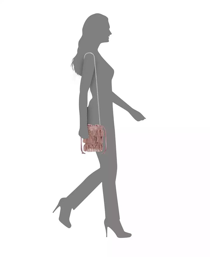 4 Tired Crystal Mesh Pouch Bag 商品