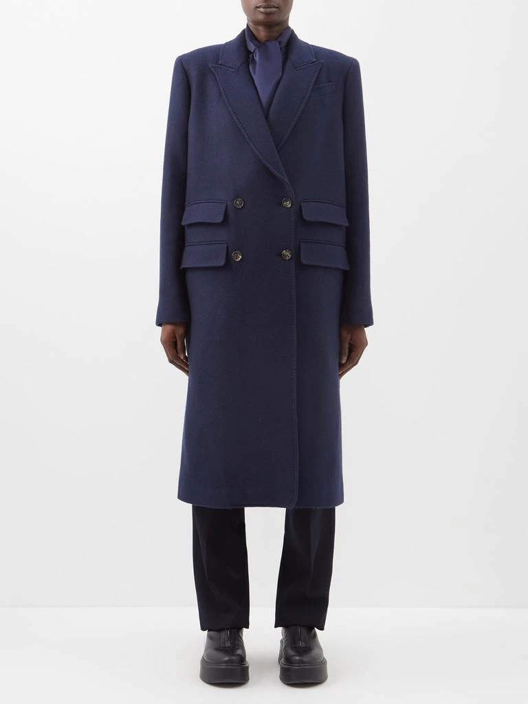 商品Gabriela Hearst|Reed double-breasted virgin wool coat,价格¥14339,第1张图片