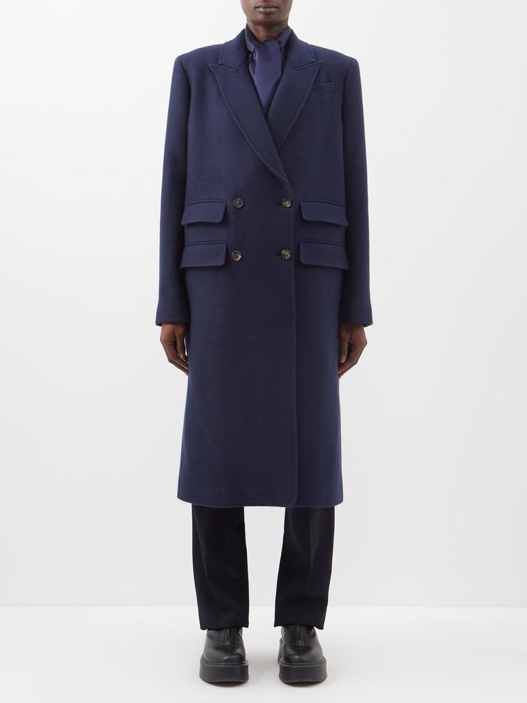 商品Gabriela Hearst|Reed double-breasted virgin wool coat,价格¥28604,第1张图片