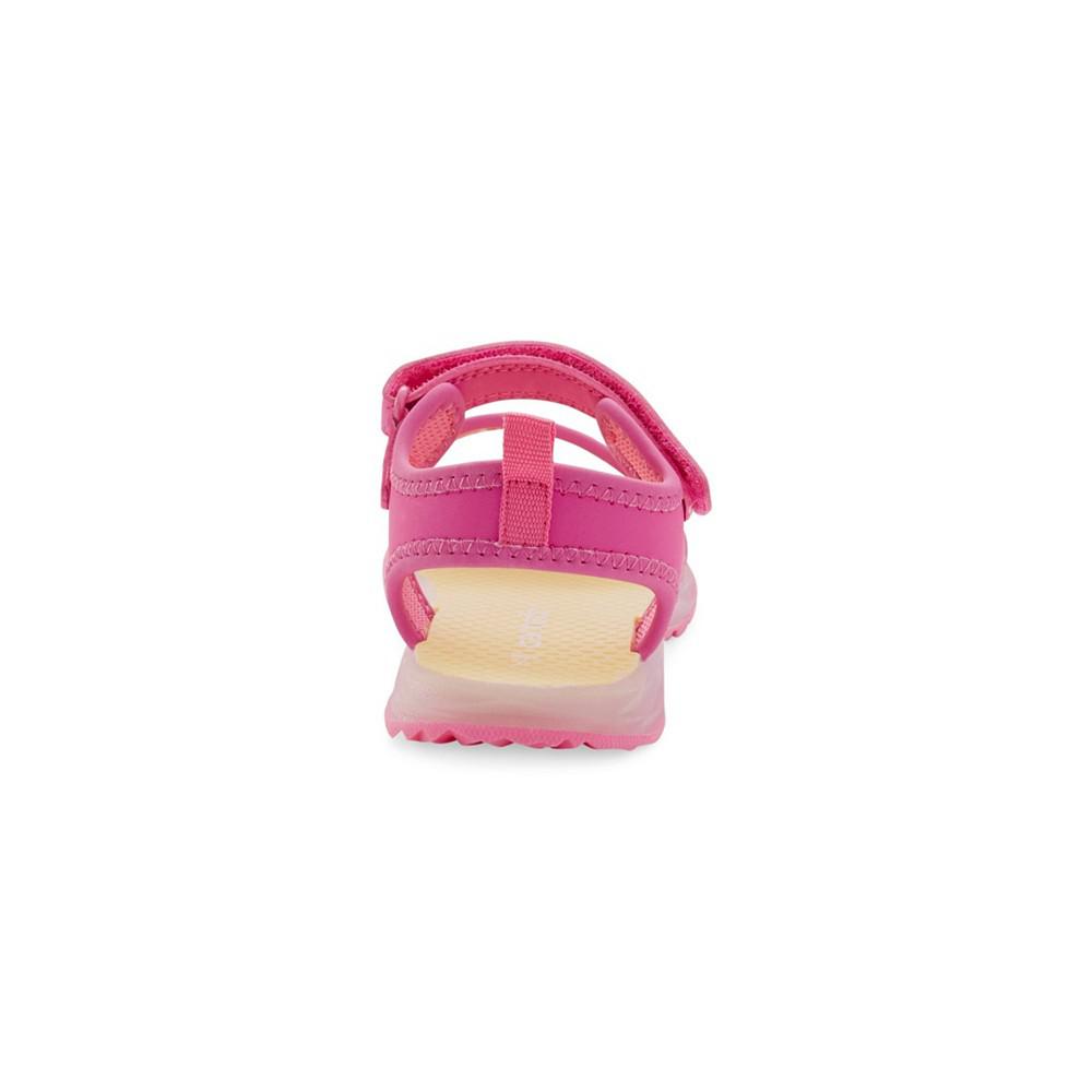 Little Girls Stellah Lighted Fastening Strap Sandals商品第3张图片规格展示