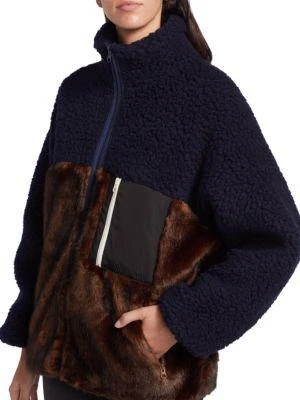 商品Sandy Liang|Cosmic Fleece Jacket,价格¥2837,第4张图片详细描述