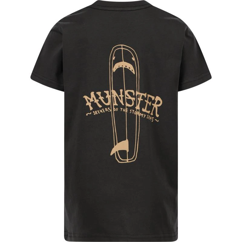 商品Munster|Seekers of the stormy seas logo t shirt in anthracite,价格¥272,第2张图片详细描述
