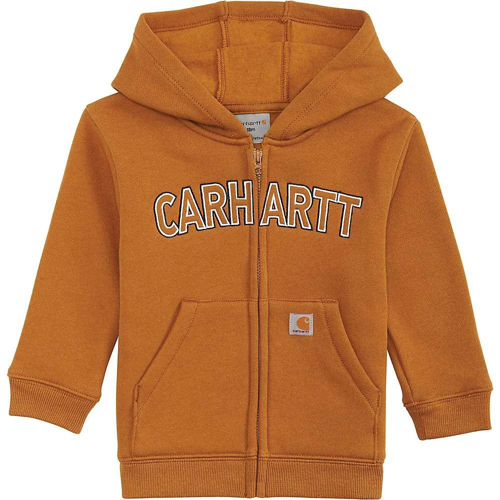 商品Carhartt|Carhartt Kids' Logo Fleece Zip Sweatshirt,价格¥231,第1张图片