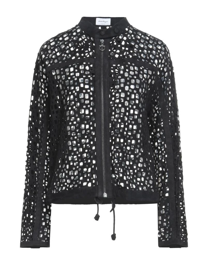 商品Salvatore Ferragamo|Biker jacket,价格¥13065,第1张图片