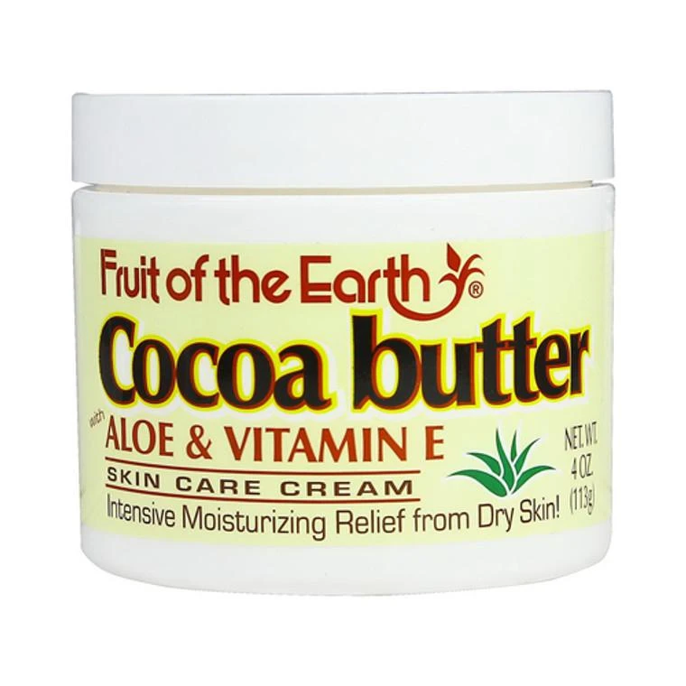 商品Fruit of the Earth|Fruit of the Earth Cocoa Butter Cream Jar, 4 Oz,价格¥23,第1张图片