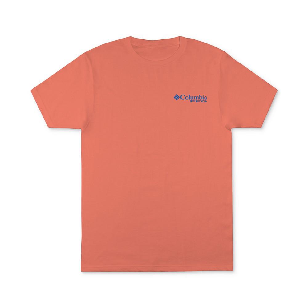 Men's Gillie PFG Fish Logo Graphic T-Shirt商品第2张图片规格展示