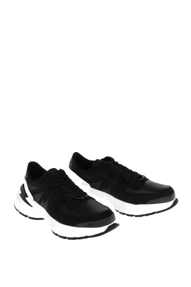 商品Neil Barrett|Neil Barrett Men&#39;s  Black Other Materials Sneakers,价格¥3821,第1张图片