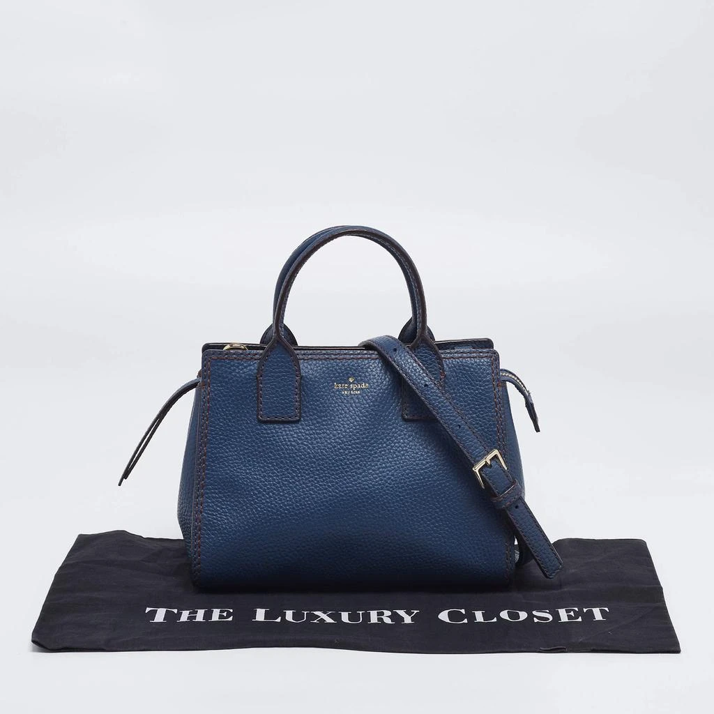 Kate Spade Blue Leather Dunne Lane Tote  商品