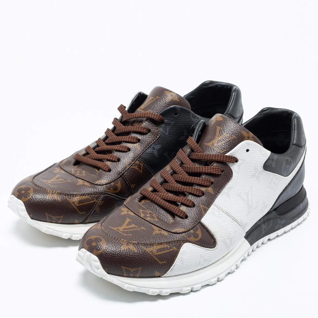 商品[二手商品] Louis Vuitton|Louis Vuitton Multicolor Monogram Canvas Run Away Low Top Sneakers Size 43.5,价格¥4292,第2张图片详细描述
