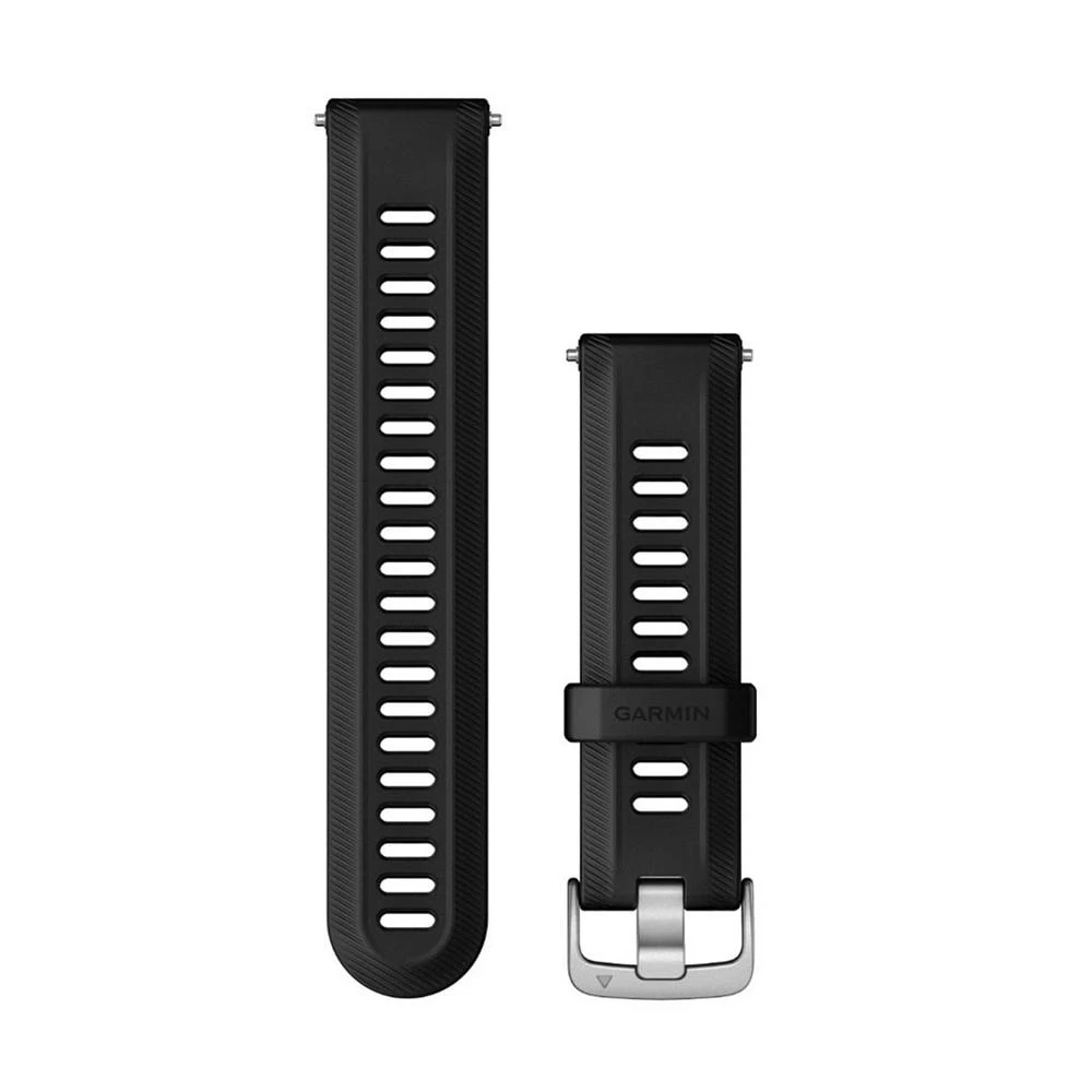 商品Garmin|Unisex Replacement Band, Forerunner 955, 22mm Black Silicone Watch Band,价格¥300,第1张图片