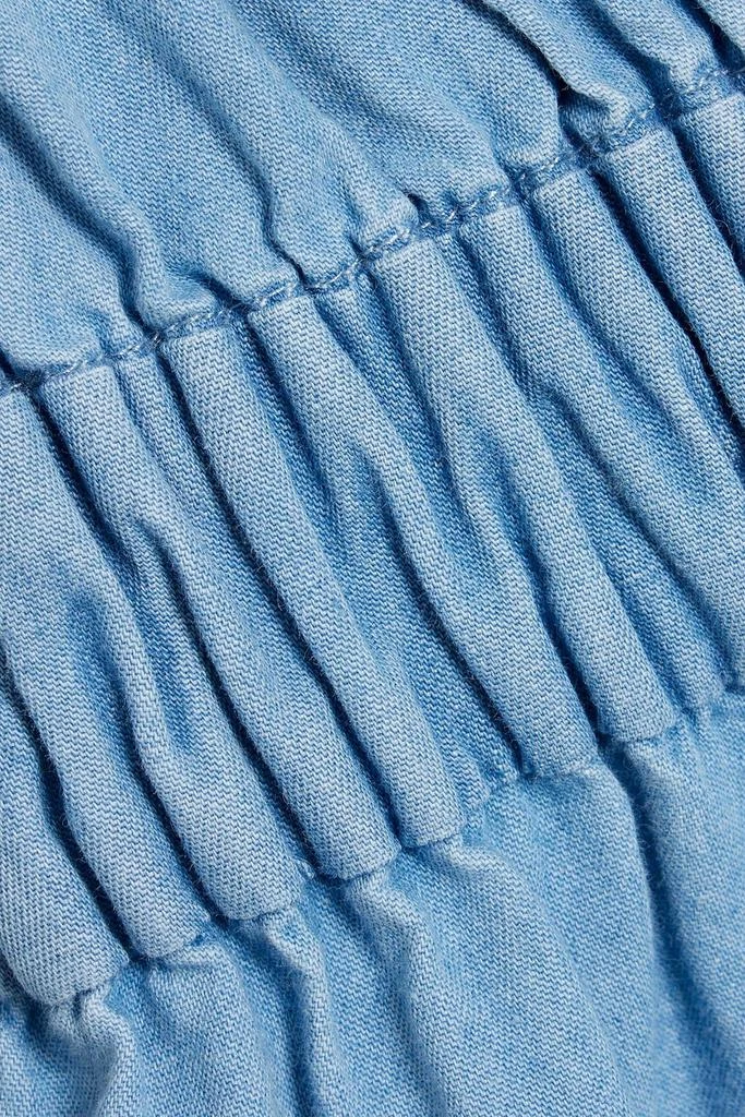 商品Derek Lam|Cotton-chambray mini shirt dress,价格¥1666,第4张图片详细描述