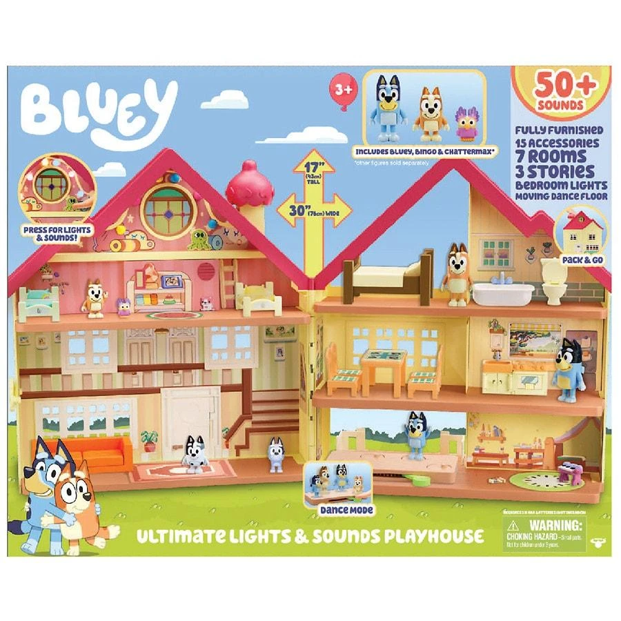 商品Bluey|Deluxe House Play Set,价格¥740,第1张图片