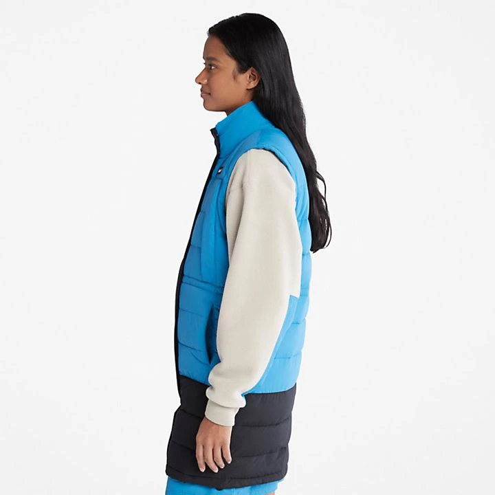 商品Timberland|Long Puffer Gilet for Women in Blue,价格¥1841,第4张图片详细描述
