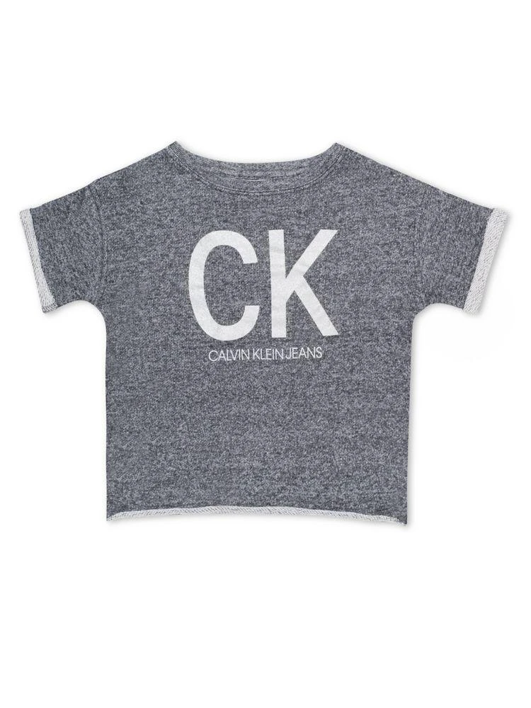 商品Calvin Klein|Girl's Short-Sleeve Logo Tee,价格¥58,第2张图片详细描述