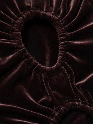 商品A.L.C.|Maeve Velvet Cutout Dress,价格¥1227,第4张图片详细描述