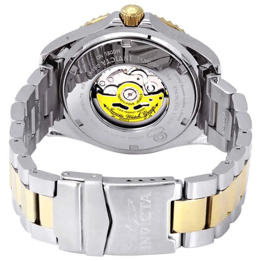 商品Invicta|Grand Diver Automatic Black Dial Two-tone Men's Watch 27614,价格¥750,第3张图片详细描述