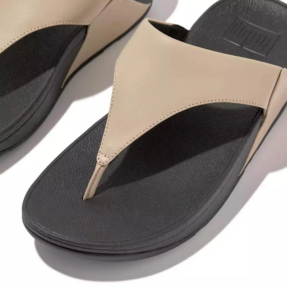 商品FitFlop|Women's Lulu Leather Toe-Thongs Sandals,价格¥694,第4张图片详细描述