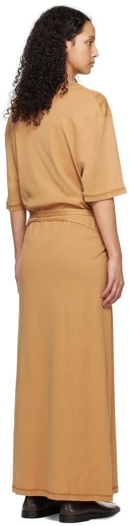 商品Lemaire|Orange Belted Midi Dress,价格¥3308,第3张图片详细描述