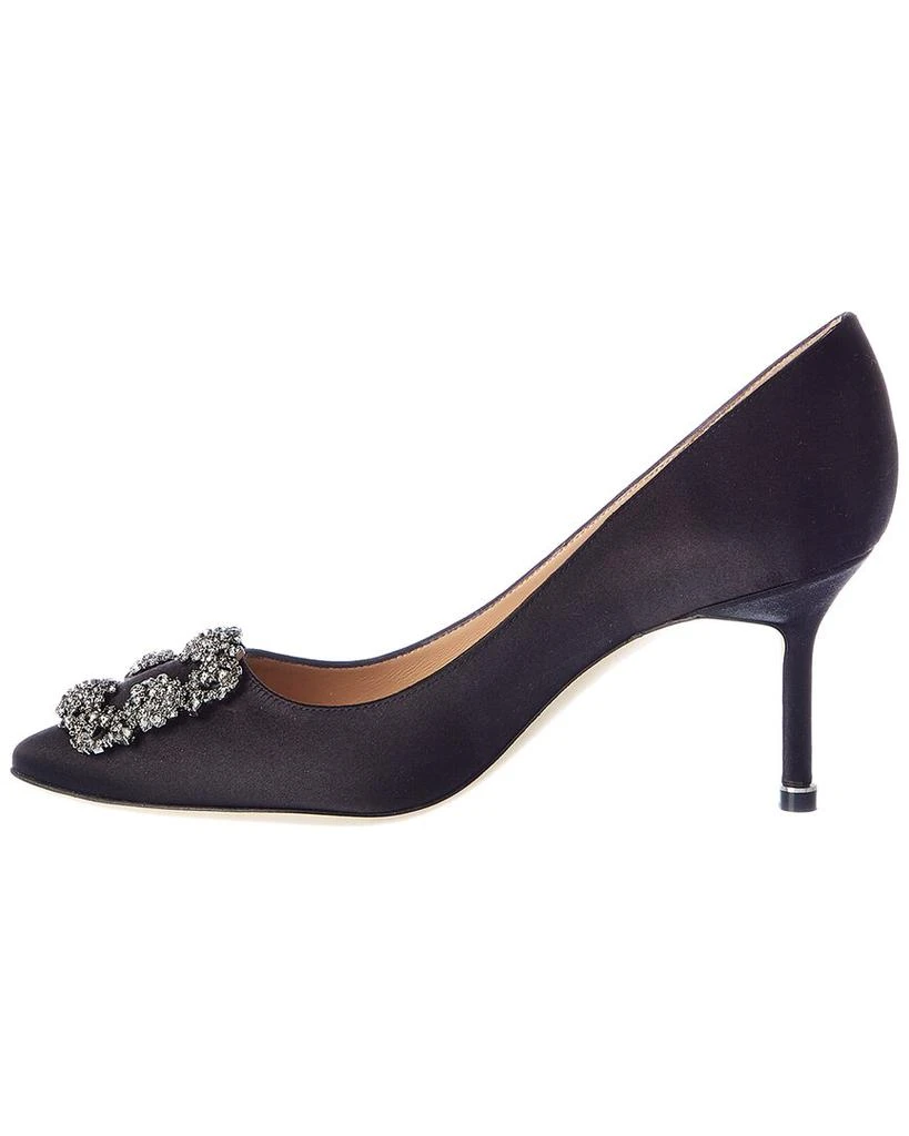 商品Manolo Blahnik|Hangisi 70 Satin Pump,价格¥6430,第2张图片详细描述