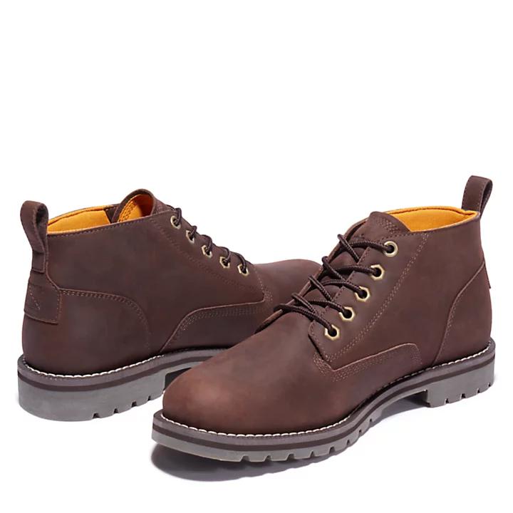 Redwood Falls Chukka Boot for Men in Dark Brown商品第5张图片规格展示