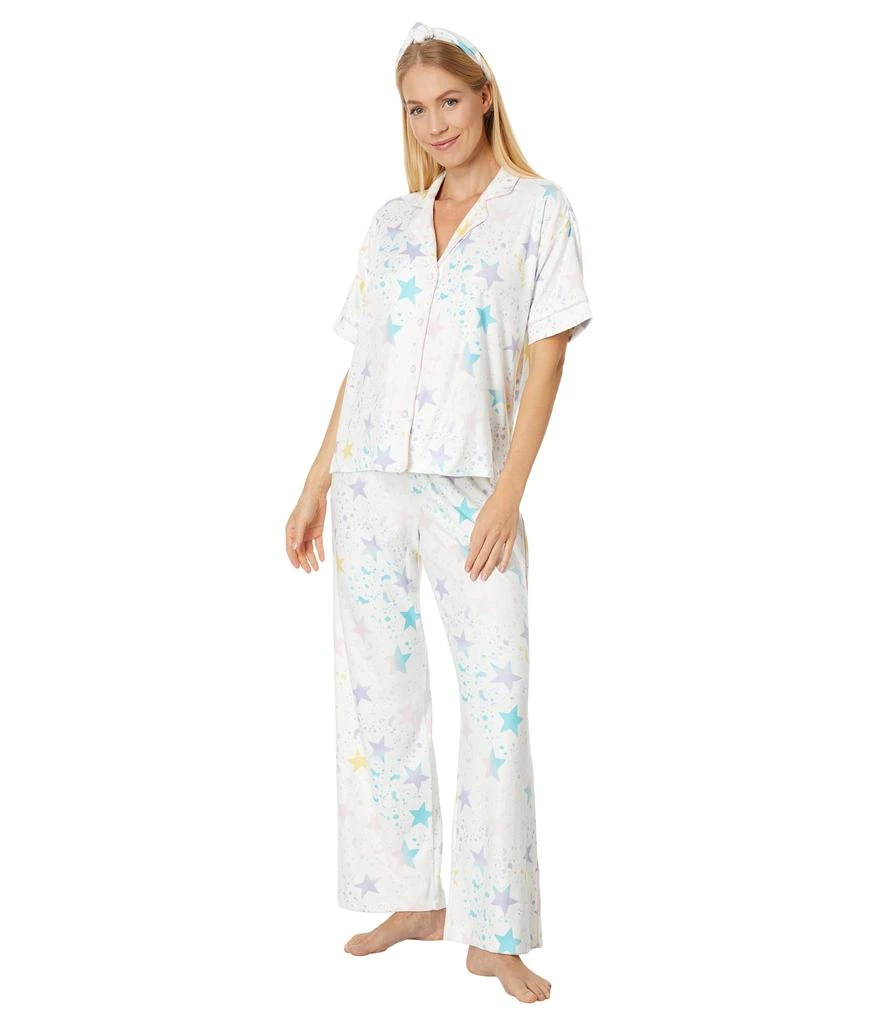 商品P.J. Salvage|Star Splatter PJ Set with Headband,价格¥580,第5张图片详细描述