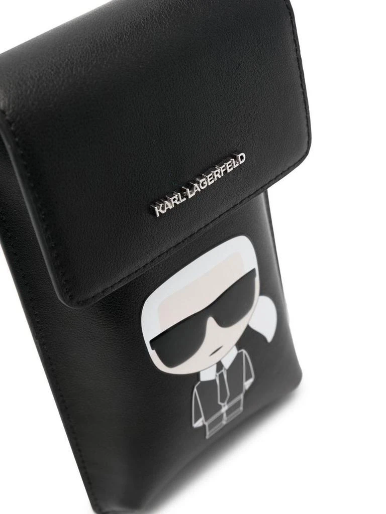 商品Karl Lagerfeld Paris|KARL LAGERFELD Logo-patch shoulder bag,价格¥1277,第3张图片详细描述