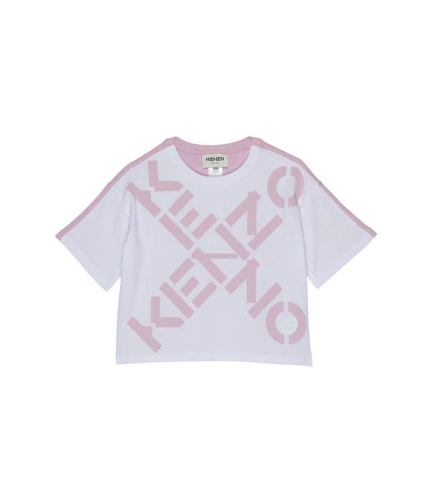 商品Kenzo|Maxi Cross Logo Short Sleeve T-Shirt (Toddler/Little Kids),价格¥351,第1张图片