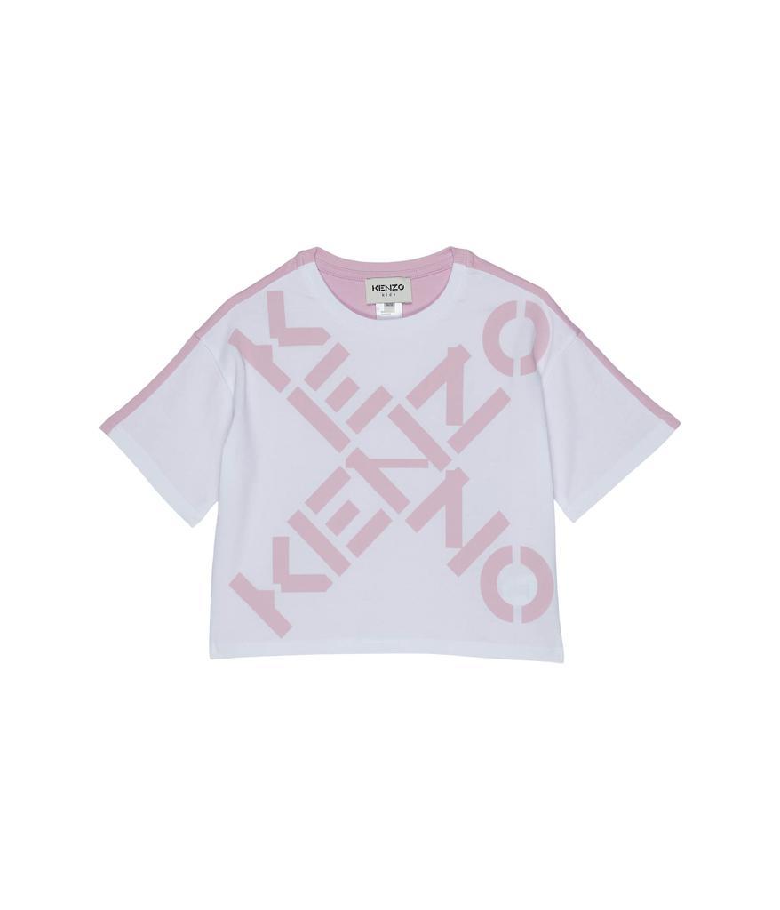 商品Kenzo|Maxi Cross Logo Short Sleeve T-Shirt (Toddler/Little Kids),价格¥572,第1张图片