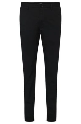 商品Hugo Boss|HUGO BOSS 男士黑色休闲裤 KITO-W-50308607-001,价格¥756,第1张图片