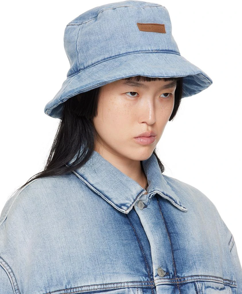 商品Acne Studios|Blue Padded Denim Bucket Hat,价格¥585,第2张图片详细描述