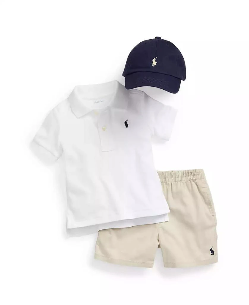 商品Ralph Lauren|Baby Boys Classic Twill Pull-on Short,价格¥225,第3张图片详细描述