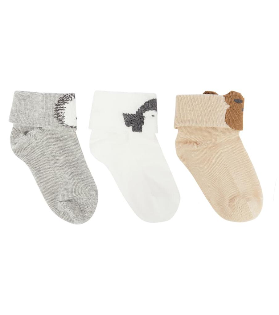 婴幼儿 — 印花袜子六件套商品第1张图片规格展示